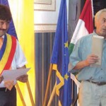  împreună cu primarul Petru Antal